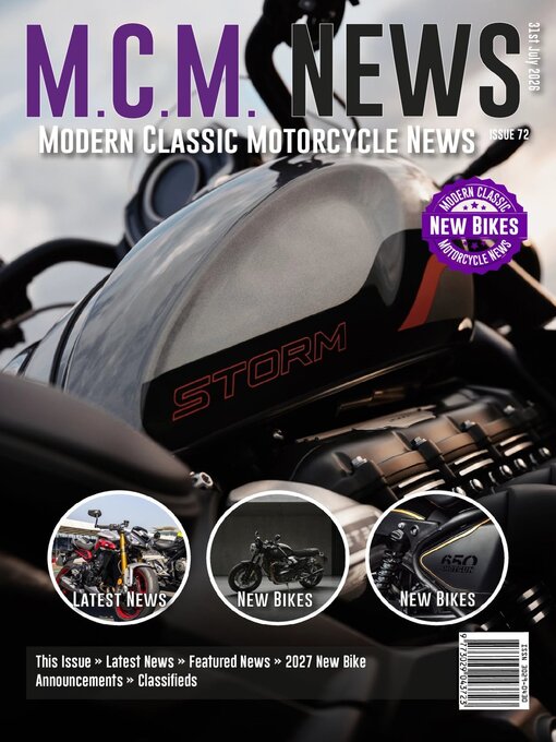 Cover image for Modern Classic Motorcycle News